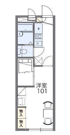 レオパレス清和の物件間取画像